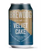 Brewdog Velvet Cake Pecan Salted Caramel Stout Craft Beer 33 cl 6%